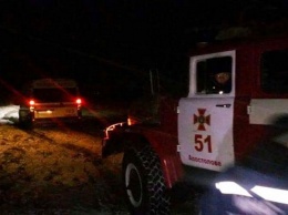 Возле Апостолово спасатели эвакуировали автомобиль скорой медицинской помощи