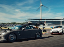 Видео: суперкар Nissan GT-R подготовили к съемкам автомобильных погонь