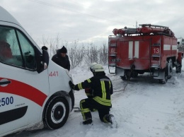 В Запорожской области из-за непогоды ввели ограничение движения для грузовиков и автобусов