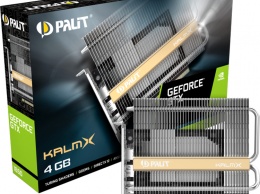 Ускоритель Palit GeForce GTX 1650 KalmX оснащен пассивным охлаждением
