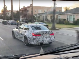 Новый BMW M3 замечен на дорогах Лос-Анджелеса