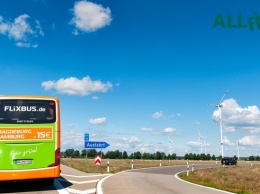 FlixBus запустил первый в мире междугородный солнечный автобус