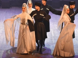 В Запорожье выступил легендарный грузинский балет