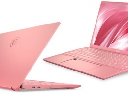 Ноутбук MSI Limited Edition Rose Pink Prestige 14 готовит ко Дню Святого Валентина и 8 марта