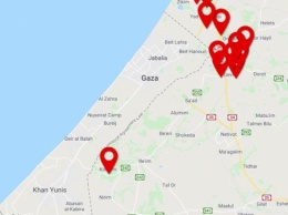 За вечер джихадисты из Газы запустили по Израилю 21 ракету, система ПРО "Железный купол" перехватила 13
