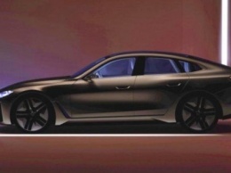 BMW показала финальный тизер купеобразного седана i4