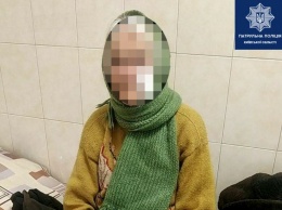 В Борисполе нашли женщину без памяти