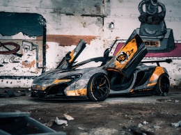 В Чернобыле засветился уникальный тюнингованный суперкар McLaren