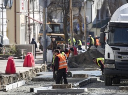 На столичном Подоле начали капитальный ремонт дорог