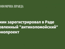 Кабмин зарегистрировал в Раде обновленный "антиколомойский" законопроект