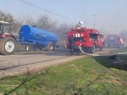 Спасатели Николаевщины трижды за сутки тушили пожар в частном секторе