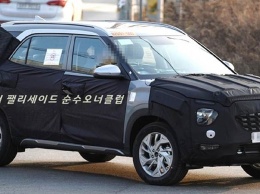 Hyundai приступил к тестам семиместной Creta