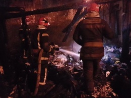 В Киеве пожаре на мусорной свалке унес жизни двоих мужчин