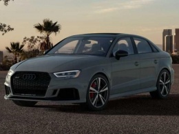 Audi представил RS3 в удивительном исполнении Nardo Edition