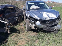 В Николаевской области столкнулись Ford и Mazda: пострадали три человека, - ФОТО