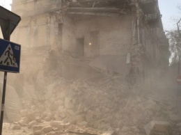 В центре Одессы обрушился старинный дом