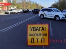 Автоледи перепутала педали и спровоцировала ДТП в Запорожской области (ВИДЕО, ФОТО)