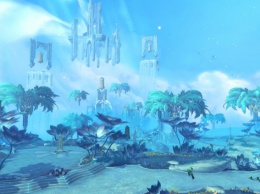 Красочные скриншоты Бастиона - стартовой локации из расширения World of Warcraft: Shadowlands