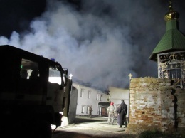 На Сумщине горел женский монастырь