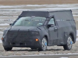 На тестах замечен сильно закамуфлированный прототип нового грузовика Ford