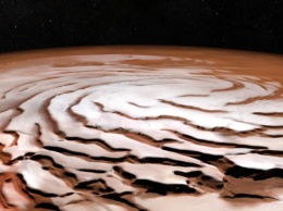 Полосы на склонах марсианских кратеров оказались следами лавин