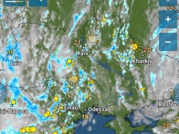 Винницу уже залило, гроза и дождь накрывают Киев. Синоптик обещает столице бурю