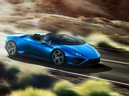 Lamborghini презентовал заднеприводный гиперкар Huracan EVO RWD Spyder: видео
