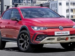 Каким может быть хэтчбек VW Golf 2020 во внедорожной версии Country?