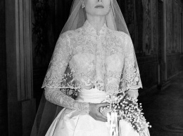 История розового свадебного платья Грейс Келли