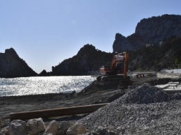 Реконструкцию берегоукрепительных сооружений в Симеизе планируют завершить к декабрю