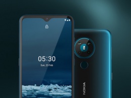 В Украине стартовали продажи Nokia 5.3 - смартфона с квадрокамерой