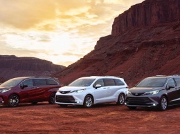 Новый Toyota Sienna: «самозаряжающийся» полноприводный гибрид