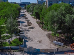 Как идет ремонт парка Писаржевского в Днепре