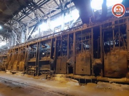 На комбинате "АрселорМиттал Кривой Рог" окончательно остановлен сталеплавильный агрегат ДСПА-6