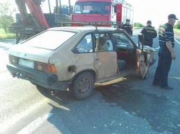 На трассе «Благовещенское-Николаев» в аварии пострадала женщина (ФОТО)