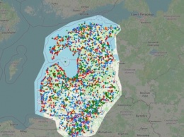 Все туристические места Балтии нанесли на единую онлайн-карту