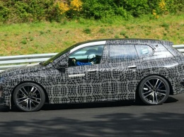 BMW iNext вышел на тесты на Нюрбургринге (ФОТО)