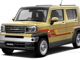 Японцы показали забавный тюнинг для Daihatsu Taft и Suzuki Hustler