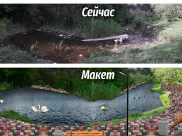 Жители Шевченковского просят очистить реку и сделать набережную: петиции нужно еще 39 голосов, - ФОТО