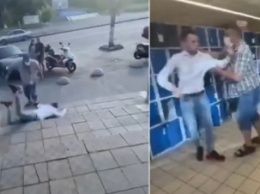 В супермаркете под Киевом парня избили палкой колбасы. Видео