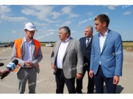 Какое обещание первый зам губернатора Иван Федоров взял с компании, строящей мощнейшую в Украине ВЭС (фото)