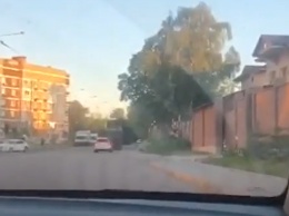 Член сборной России по волейболу напал на водителя (видео)