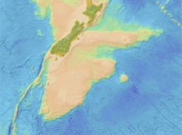 Ученые создали интерактивную карту затопленного континента Зеландия