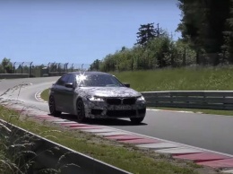 BMW M5 CS нарезает круги по Нюрбургрингу (ВИДЕО)