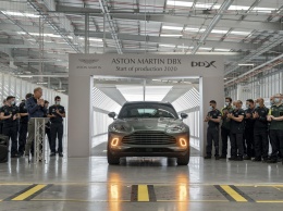 Собран первый экземпляр кроссовера Aston Martin DBX