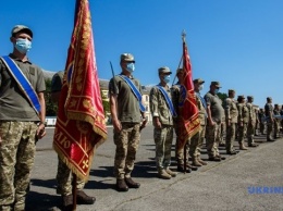 На Закарпатье встречают из зоны ООС бойцов 128 бригады