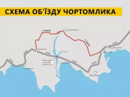Понтонная переправа на Днепропетровщине закрыта на 4 дня