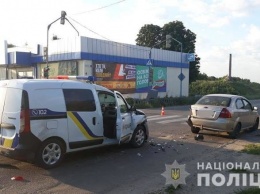 В Краснограде «копы» гнались за пьяным водителем «Chevrolet Аveo» и попали в ДТП, - ФОТО