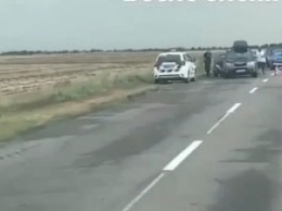 По дороге на Кирилловку произошло очередное ДТП (видео)