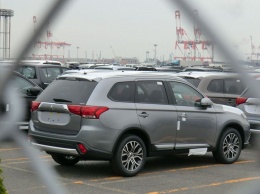 Шпионы подобрались к новому Mitsubishi Outlander вплотную (ФОТО)
